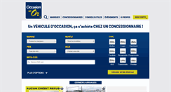 Desktop Screenshot of occasionenor.com
